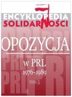 Okładka książki Encyklopedia Solidarności T.5