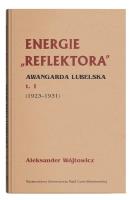 Energie. Autor: Wójtowicz Aleksander. SmakLiter.pl Okładka książki Energie