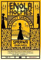 Enola Holmes Sprawa osobliwego wachlarza. Autor: Spriger Nancy. SmakLiter.pl Okładka książki Enola Holmes Sprawa osobliwego wachlarza