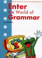 Okładka książki Enter the World of Grammar 2 Student's Book