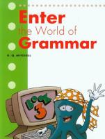 Okładka książki Enter the World of Grammar 3 Student's Book