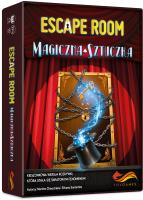 Escape Room Magiczna Sztuczka Gra w.2/2023. Autor: Martino Chiacchiera, Sorrentino Silvano. SmakLiter.pl Okładka książki Escape Room Magiczna Sztuczka Gra w.2/2023