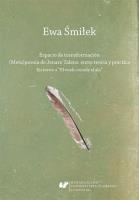 Okładka książki Espacio de transformación. (Meta)poesa de Jenaro..