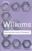 Ethics and the Limits of Philosophy. Autor: Williams. SmakLiter.pl Okładka książki Ethics and the Limits of Philosophy