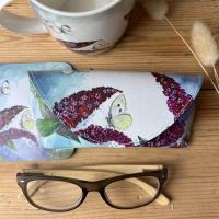 Opakowanie Etui na okulary GL18 Motyle i budleja