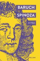 Etyka. Autor: Spinoza Baruch. SmakLiter.pl Okładka książki Etyka