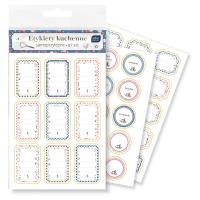 Opakowanie Etykiety kuchenne 97szt Colour