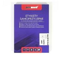Opakowanie Etykiety samoprzylepne A4/100K 24x70x37mm