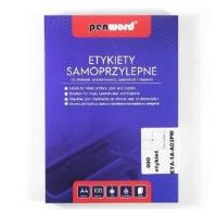 Opakowanie Etykiety samoprzylepne A4/100K 2x210x148mm
