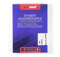 Opakowanie Etykiety samoprzylepne A4/100K 4x105x148mm