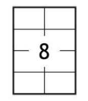 Opakowanie Etykiety samoprzylepne NO.Y029 YANDA