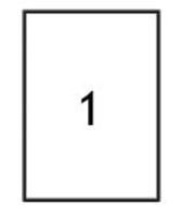 Opakowanie Etykiety samoprzylepne NO.Y032 YANDA