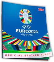 Opakowanie Euro 2024 Topps Stickers Album kolekcjonerski