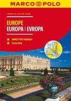 Europa Atlas drogowy 1:800 000. Wydawca: Marco Polo. SmakLiter.pl Opakowanie Europa Atlas drogowy 1:800 000