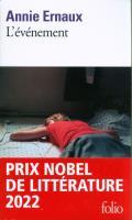 Evenement. Autor: Annie Ernaux. SmakLiter.pl Okładka książki Evenement