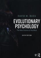 Okładka książki Evolutionary Psychology