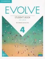 Evolve L4 Student's Book with. Autor: Goldstein Ben, Jones Ceri. SmakLiter.pl Okładka książki Evolve L4 Student's Book with