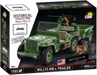 Executive Edition Willys MB & Trailer. Wydawca: Cobi. SmakLiter.pl Opakowanie Executive Edition Willys MB & Trailer