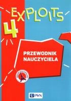 Exploits 4 Język francuski Przewodnik nauczyciela z płytą CD. Autor: Boutegege Regine, Bello Alessandra, Poirey Carole, Supryn-Klepcarz Magdalena. SmakLiter.pl Okładka książki Exploits 4 Język francuski Przewodnik nauczyciela z płytą CD