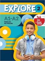 Explore 2 Podręcznik A1-A2 + kod. Wydawca: Hachette. SmakLiter.pl Opakowanie Explore 2 Podręcznik A1-A2 + kod