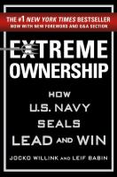 Extreme Ownership. Autor: Jocko Willink, Leif Babin. SmakLiter.pl Okładka książki Extreme Ownership