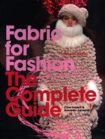 Fabric for Fashion. Autor: Hallett Clive, Johnston Amanda. SmakLiter.pl Okładka książki Fabric for Fashion