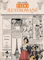 Fado ilustrowane. Autor: Jorge Miguel. SmakLiter.pl Okładka książki Fado ilustrowane
