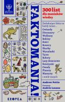 Faktomania. Autor: Andrew Pettie. SmakLiter.pl Okładka książki Faktomania