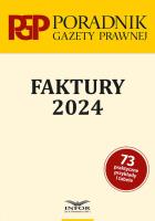 Faktury 2024. Autor:   Praca zbiorowa. SmakLiter.pl Okładka książki Faktury 2024