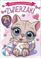 Okładka książki Fantastyczne kolorowanki. Zwierzaki