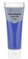 Farba akrylowa ciemnoniebieska 120ml. Wydawca: Dalprint. SmakLiter.pl Opakowanie Farba akrylowa ciemnoniebieska 120ml