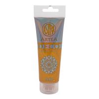 Opakowanie Farba akrylowa Deco Artea 75 ml tuba metaliczny złoty