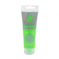 Opakowanie Farba akrylowa Deco Artea 75 ml tuba neonowy zielony