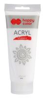 Opakowanie Farba akrylowa Studio 200 ml biel cynkowa Happy Color