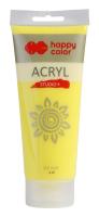 Opakowanie Farba akrylowa Studio 200 ml cytrynowy Happy Color