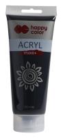 Farba akrylowa Studio 200 ml czarny lampowy Happy Color. Wydawca: HAPPY COLOR. SmakLiter.pl Opakowanie Farba akrylowa Studio 200 ml czarny lampowy Happy Color