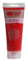 Opakowanie Farba akrylowa Studio 200 ml czerwony kadmowy Happy Color