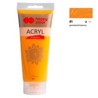 Opakowanie Farba akrylowa Studio 200 ml pomarańczowy Happy Color