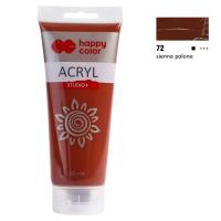 Opakowanie Farba akrylowa Studio 200 ml sienna palona Happy Color