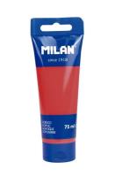 Opakowanie Farba akrylowa w tubce 75ml czerwony arbuz MILAN