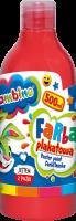 Opakowanie Farba plakatowa 500ml BAMBINO w butelce czerwona