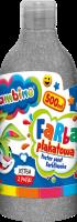 Opakowanie Farba plakatowa 500ml BAMBINO w butelce srebrna