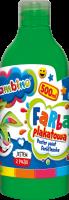 Opakowanie Farba plakatowa 500ml BAMBINO w butelce zielona