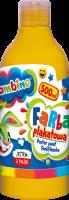 Opakowanie Farba plakatowa 500ml BAMBINO w butelce żółta