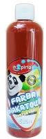 Opakowanie Farba plakatowa brązowa 500ml