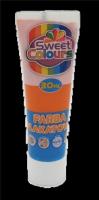 Farba plakatowa w tubie oranż 30ml. Wydawca: Sweet colours. SmakLiter.pl Opakowanie Farba plakatowa w tubie oranż 30ml