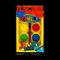 Opakowanie Farby akwarelowe 8 kolorów Jumbo