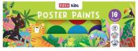 Farby plakatowe 10 kolorów EASY. Wydawca: Easy Stationery. SmakLiter.pl Opakowanie Farby plakatowe 10 kolorów EASY