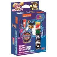 Opakowanie Farby plakatowe w sztyfcie Psi Patrol 6 kolorów po 10 g