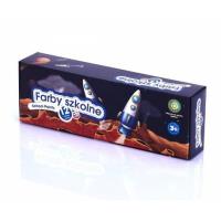 Opakowanie Farby szkolne Kosmos 12 kolorów po 20 ml 1szt.mix
